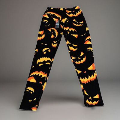 NEW No Boundaries Halloween SPOOKY PUMPKINS Ankle Length Leggings Women's Jr 2XL